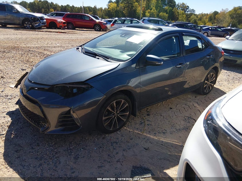 2017 Toyota Corolla Se, Удар спереди, IAAI, VIN 5YFBURHE1HP672412 — фото 2