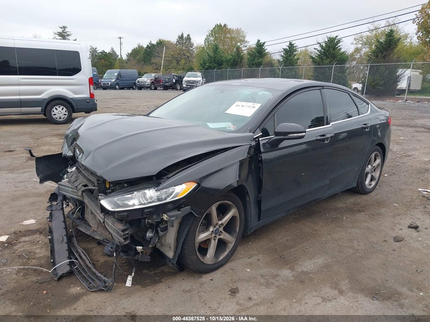 Vin: 1fa6p0h76e5354984, lot: 46867861, ford fusion se 20142