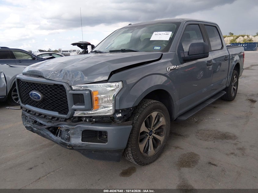Vin: 1ftew1c44kkc32259, lot: 46867881, ford f-150 xl 20192