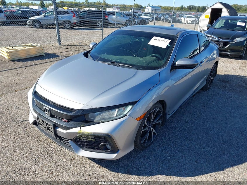 Vin: 2hgfc3a56hh754820, lot: 46867906, honda civic si 20172