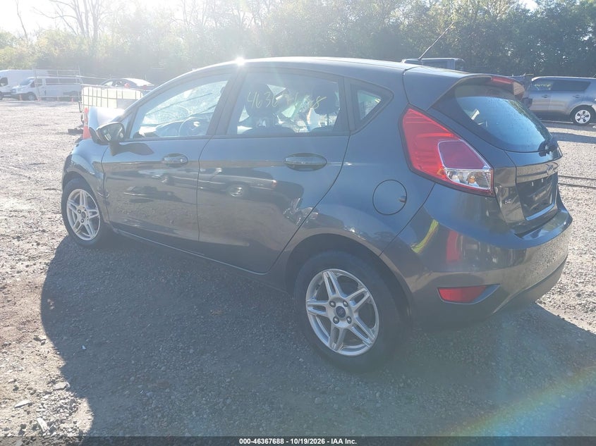 Vin: 3fadp4ej4km159356, lot: 46868021, ford fiesta se 20193