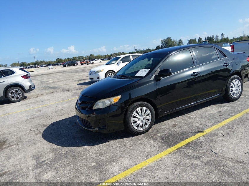 2011 Toyota Corolla Le, Неизвестно, IAAI, VIN 2T1BU4EE5BC668202 — фото 2