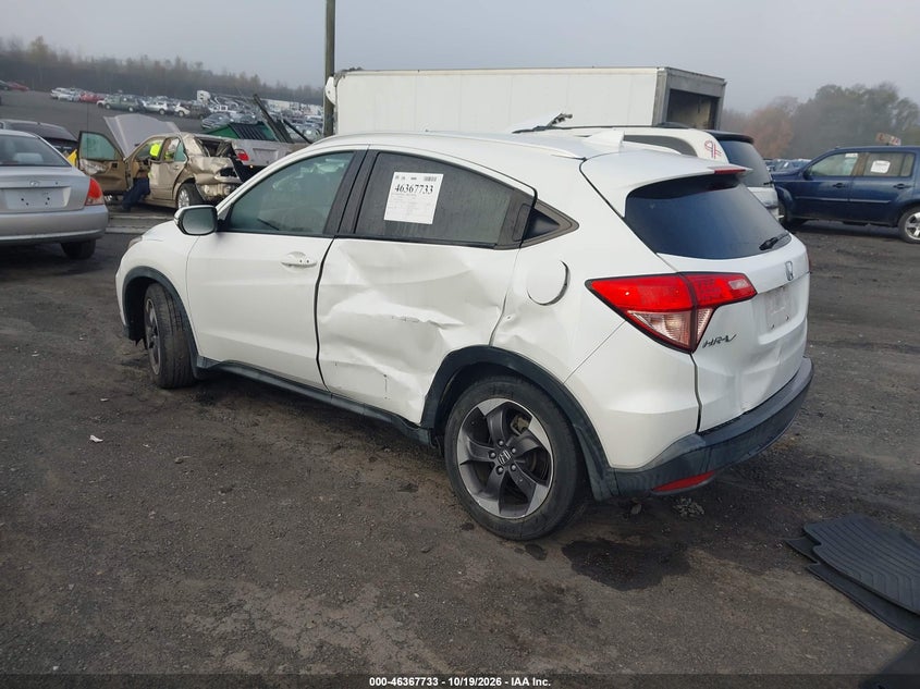 Vin: 3czru6h77jm728097, lot: 46868066, honda hr-v ex-l 20183