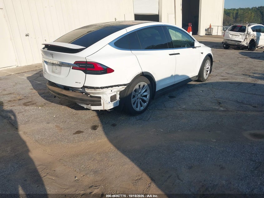 Vin: 5yjxcbe27gf016462, lot: 46868108, tesla model x 60d/70d/75d/90d/p100d 20164