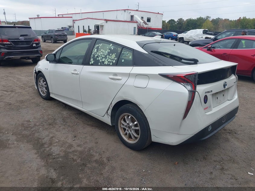 Vin: jtdkbrfu7g3506242, lot: 46868149, toyota prius two 20163