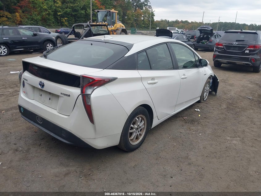 Vin: jtdkbrfu7g3506242, lot: 46868149, toyota prius two 20164