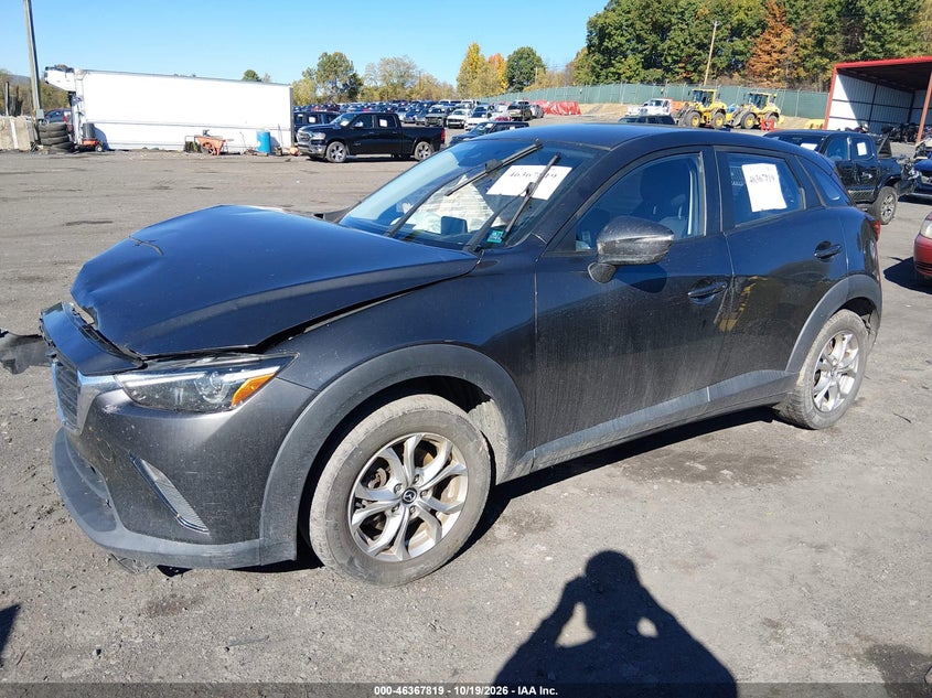 Vin: jm1dkfb72m1502534, lot: 46868152, mazda cx-3 sport 20212
