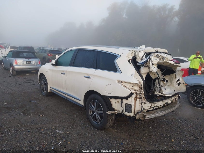 Vin: 5n1dl0mmxhc512831, lot: 46868162, infiniti qx60 20173