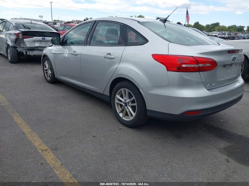 Vin: 1fadp3f24jl250628, lot: 46868166, ford focus se 20183