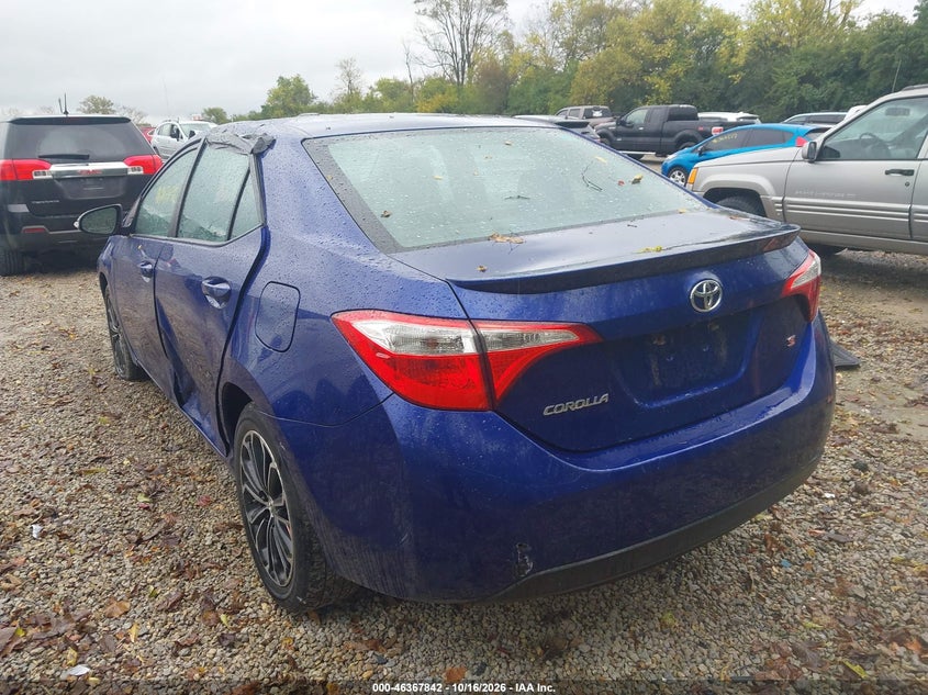Vin: 5yfburhe5gp477220, lot: 46868175, toyota corolla s plus 20163