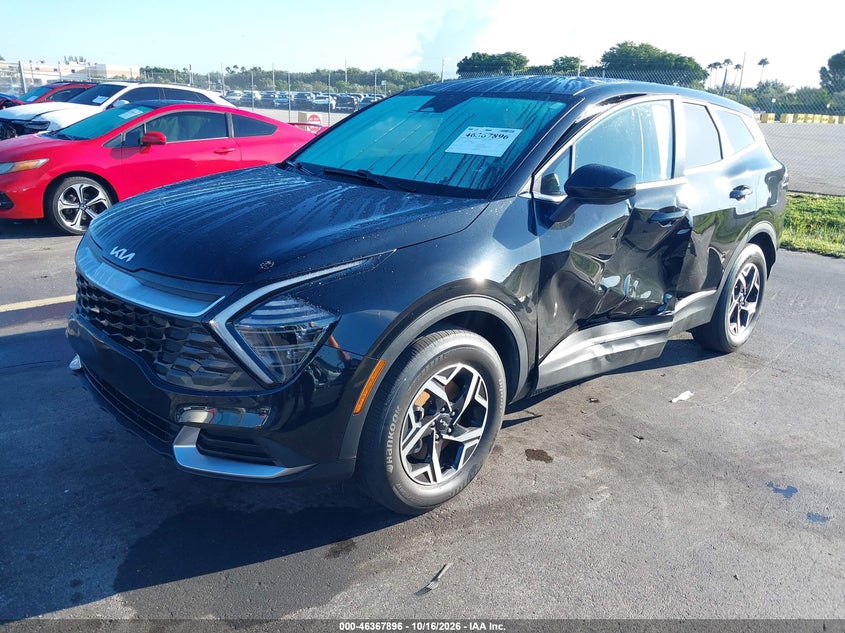 Vin: kndpucdf4s7414573, lot: 46868229, kia sportage lx 20252