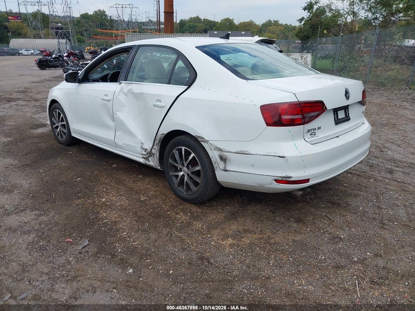 Vin: 3vwdb7aj3jm254549, lot: 46868231, volkswagen jetta 1.4t se/1.4t wolfsburg edition 20183