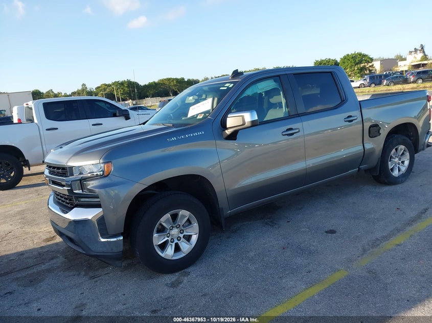 Vin: 3gcpwcek8kg231705, lot: 46868286, chevrolet silverado 1500 lt 20192