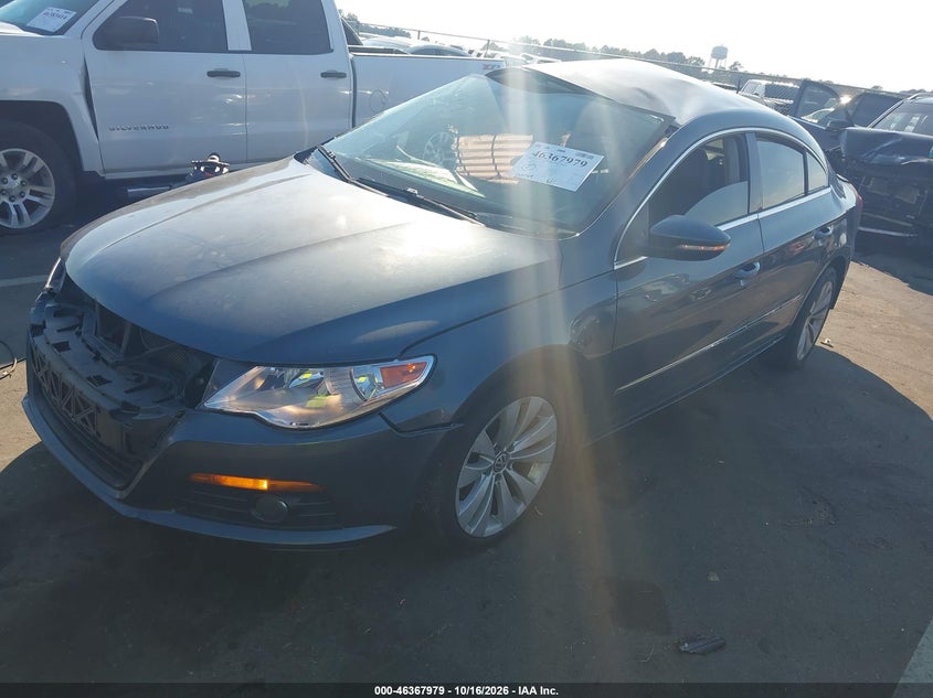 2010 Volkswagen Cc Sport, Правый бок, IAAI, VIN WVWMN7AN0AE535646 — фото 2