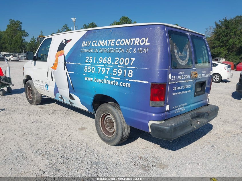 Vin: 1ftne2ew2bda04403, lot: 46868317, ford e-250 commercial 20113