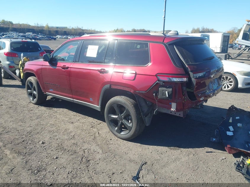 Vin: 1c4rjkbgxp8745280, lot: 46868356, jeep grand cherokee l limited 4x4 20233