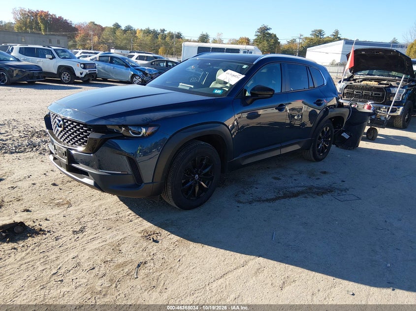 2025 Mazda Cx-50 2.5 S Premium Package, Левый зад, IAAI, VIN 7MMVABDM6SN327326 — фото 2