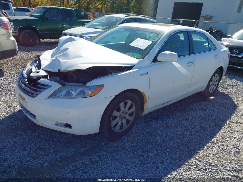 2008 Toyota Camry Hybrid, Front End, IAAI, VIN 4T1BB46K58U033840 — photo 2
