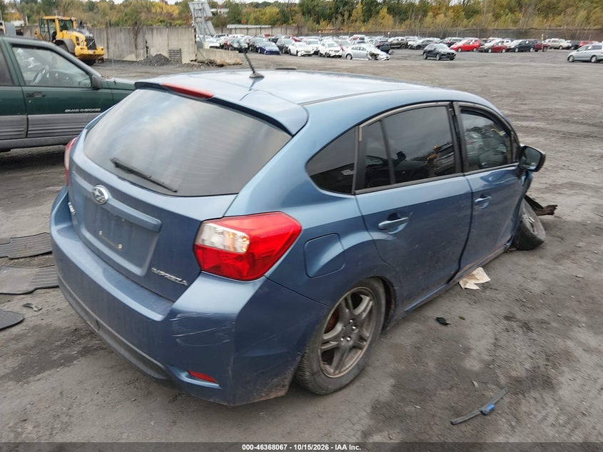 Vin: jf1gpaa64e9294921, lot: 46868400, subaru impreza 2.0i 20144