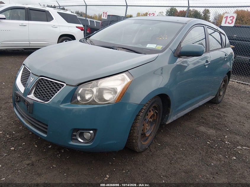 PONTIAC VIBE 2009 VIN 5Y2SP67859Z448486