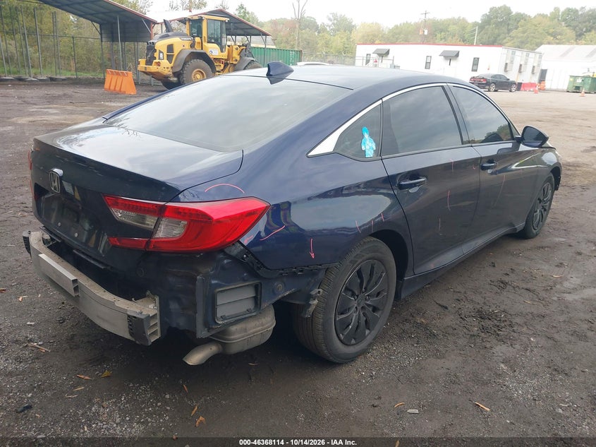 Vin: 1hgcv1f15ja225791, lot: 46868447, honda accord lx 20184