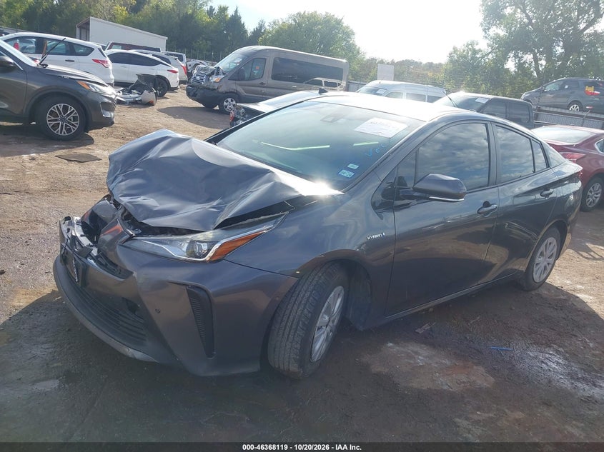 Vin: jtdkarfu3l3104036, lot: 46868452, toyota prius le 20202