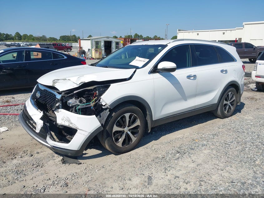 Vin: 5xyph4a50jg419468, lot: 46868483, kia sorento 3.3l ex 20182