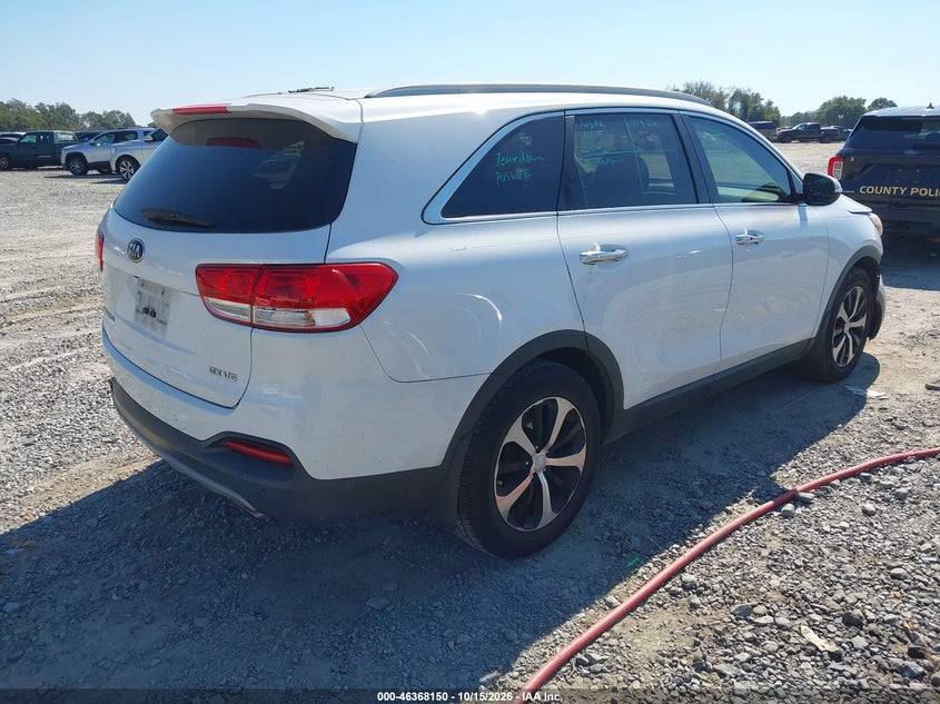 Vin: 5xyph4a50jg419468, lot: 46868483, kia sorento 3.3l ex 20184