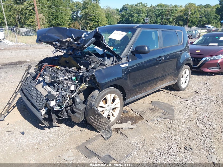 2015 Kia Soul +, Front End, IAAI, VIN KNDJP3A53F7131404 — photo 2