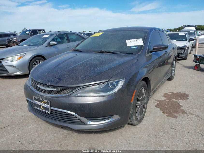 Vin: 1c3cccab3fn624686, lot: 46868552, chrysler 200 limited 20152