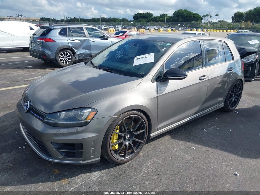 Vin: wvwuf7auxgw159464, lot: 46868557, volkswagen golf r 4-door 20162