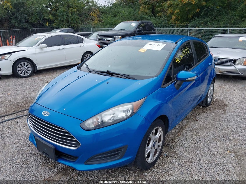 2014 Ford Fiesta Se, Right Side, IAAI, VIN 3FADP4EJ0EM240133 — photo 2