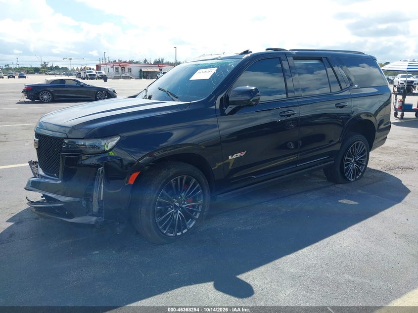 Vin: 1gys4hk98pr499735, lot: 46868587, cadillac escalade 4wd v-series 20232
