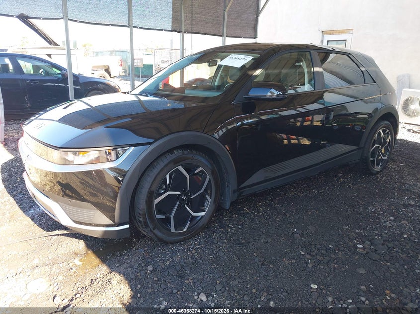 Vin: km8kndaf6nu102855, lot: 46868607, hyundai ioniq 5 sel 20222