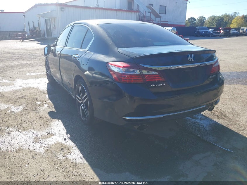Vin: 1hgcr2f52ga154023, lot: 46868610, honda accord sport 20163