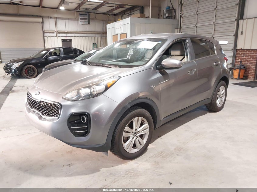 2017 Kia Sportage Lx, Theft Recovery, IAAI, VIN KNDPMCAC6H7040891 — photo 2