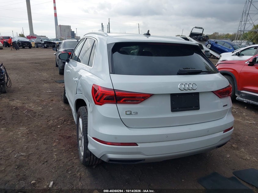 Vin: wa1aucf3xr1119123, lot: 46868627, audi q3 premium 40 tfsi quattro tiptronic 20243