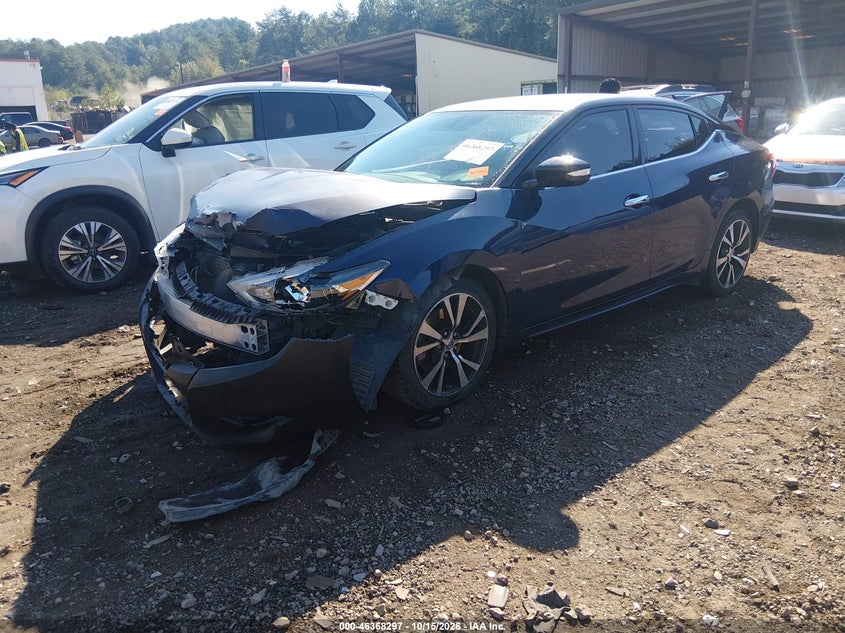 Vin: 1n4aa6ap4jc384628, lot: 46868630, nissan maxima 3.5 sv 20182