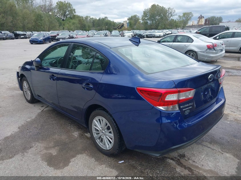 Vin: 4s3gkab62h3619774, lot: 46868645, subaru impreza 2.0i premium 20173