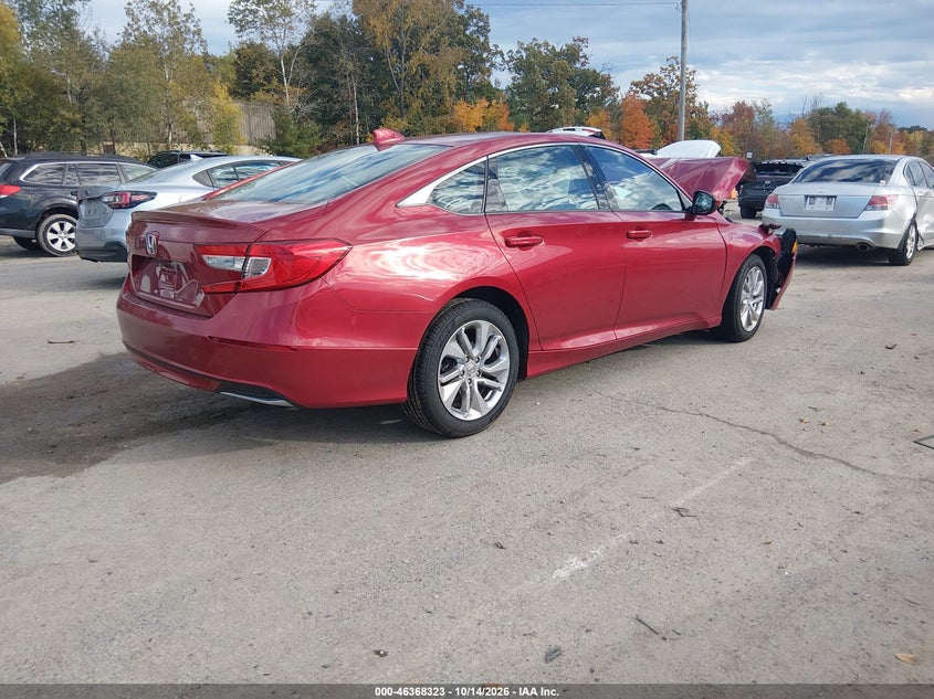 Vin: 1hgcv1f11ka115130, lot: 46868655, honda accord lx 20194