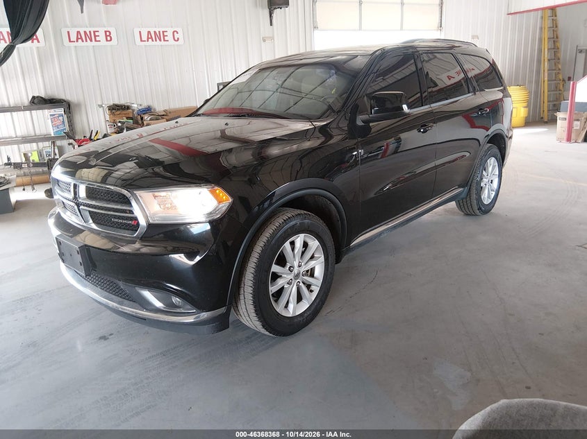 Vin: 1c4rdjag8kc744430, lot: 46868701, dodge durango sxt awd 20192