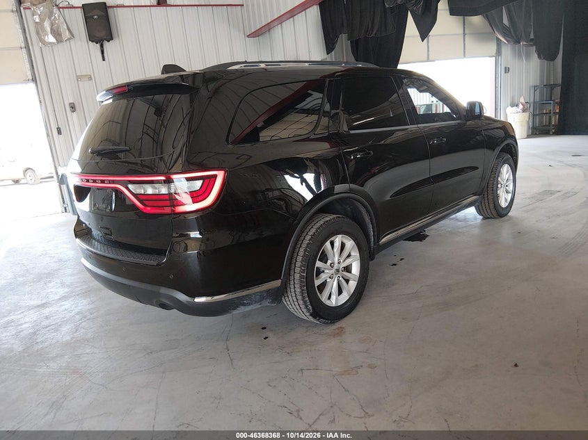 Vin: 1c4rdjag8kc744430, lot: 46868701, dodge durango sxt awd 20194