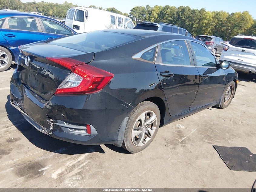 Vin: 2hgfc2f68lh598185, lot: 46868732, honda civic lx 20204