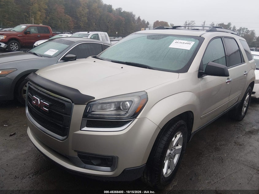Vin: 1gkkvpkd6fj298077, lot: 46868733, gmc acadia sle-2 20152
