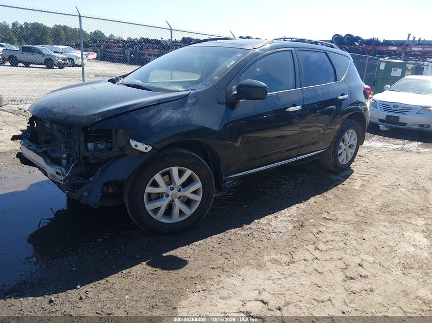 Vin: jn8az1mu8cw111754, lot: 46868741, nissan murano sv 20122