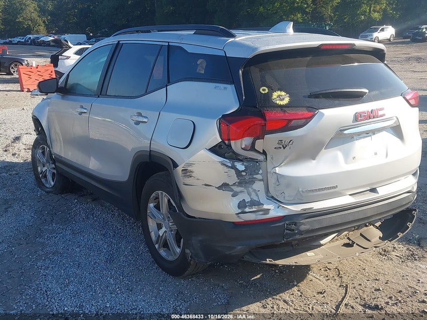 Vin: 3gkalmev7ml396044, lot: 46868767, gmc terrain fwd sle 20213