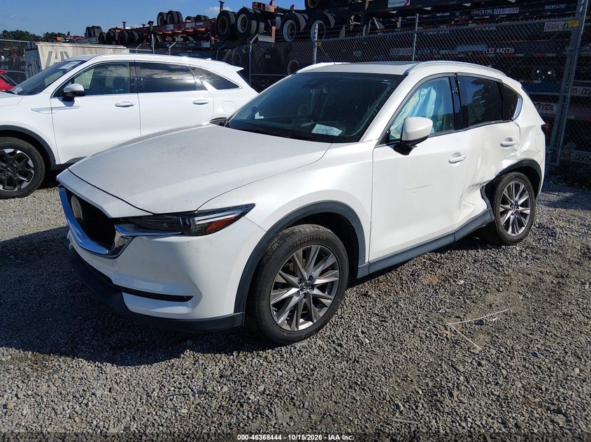 2019 Mazda Cx-5 Grand Touring, Left Side, IAAI, VIN JM3KFBDM4K0662125 — photo 2
