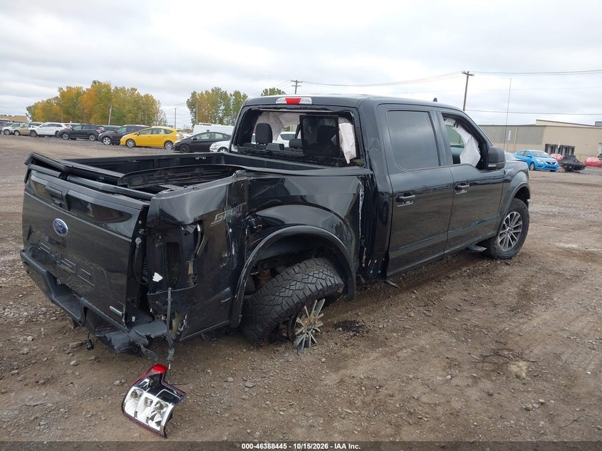 Vin: 1ftew1ep7kfb94977, lot: 46868778, ford f-150 xlt 20194