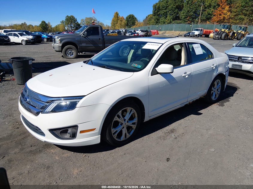 2012 Ford Fusion Se, Левый зад, IAAI, VIN 3FAHP0HA8CR272186 — фото 2