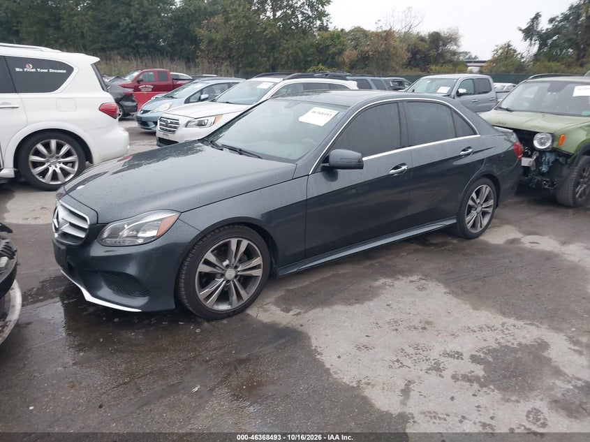 2014 Mercedes-Benz E 350 4Matic, Right Front, IAAI, VIN WDDHF8JB3EA787646 — photo 2